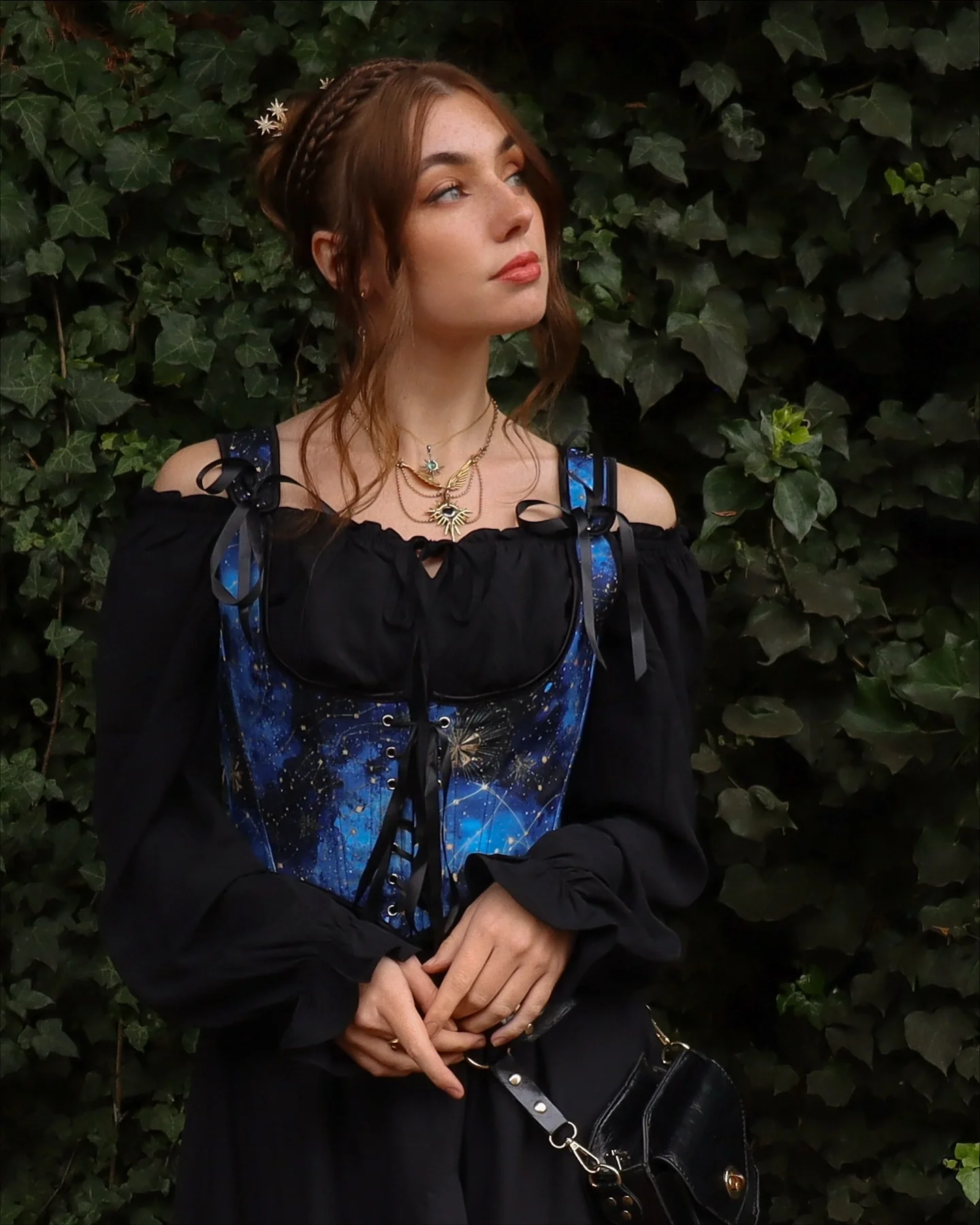 Renaissance Celestial Under-Bust Corset Top - Image 3