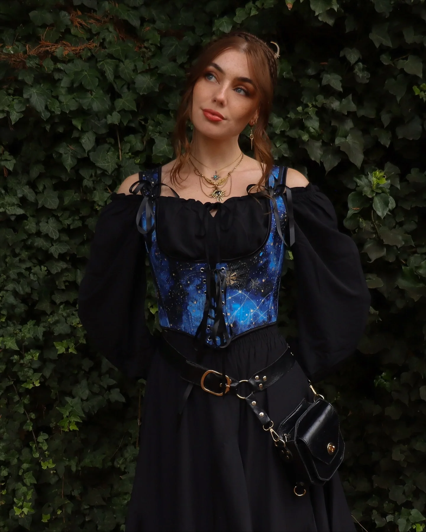 Renaissance Celestial Under-Bust Corset Top - Image 4