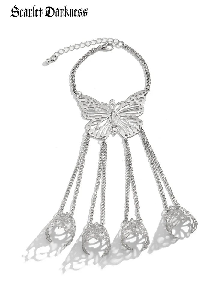 Steampunk Gold Rush Finger Chain - Image 3