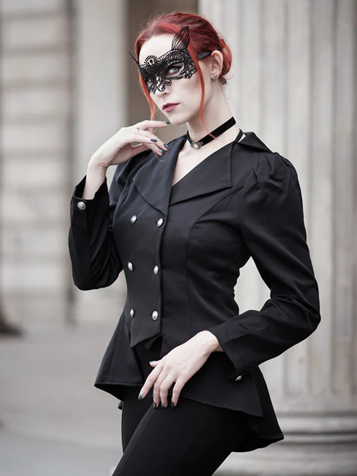 Gothic Masquerade Eye Patch - Image 2