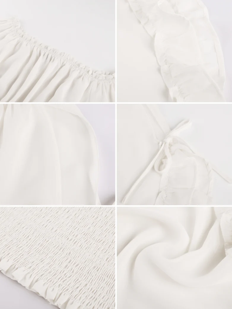 Renaissance Chiffon Off Shoulder Top with Batwing Sleeves - Image 12