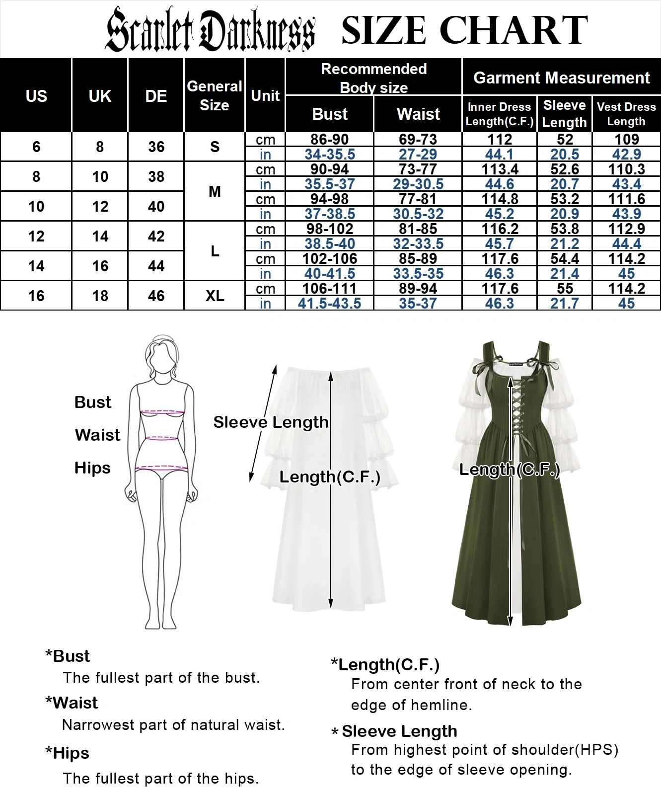 Scarlet Darkness Renaissance Fairy Costume - Image 8