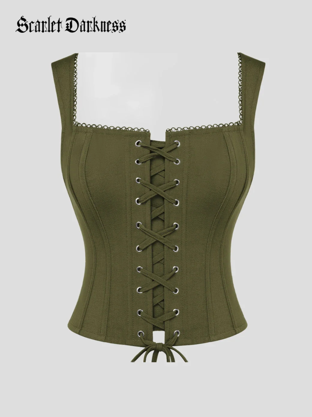 Renaissance Classic Rural Fishbone Corset Top - Image 5