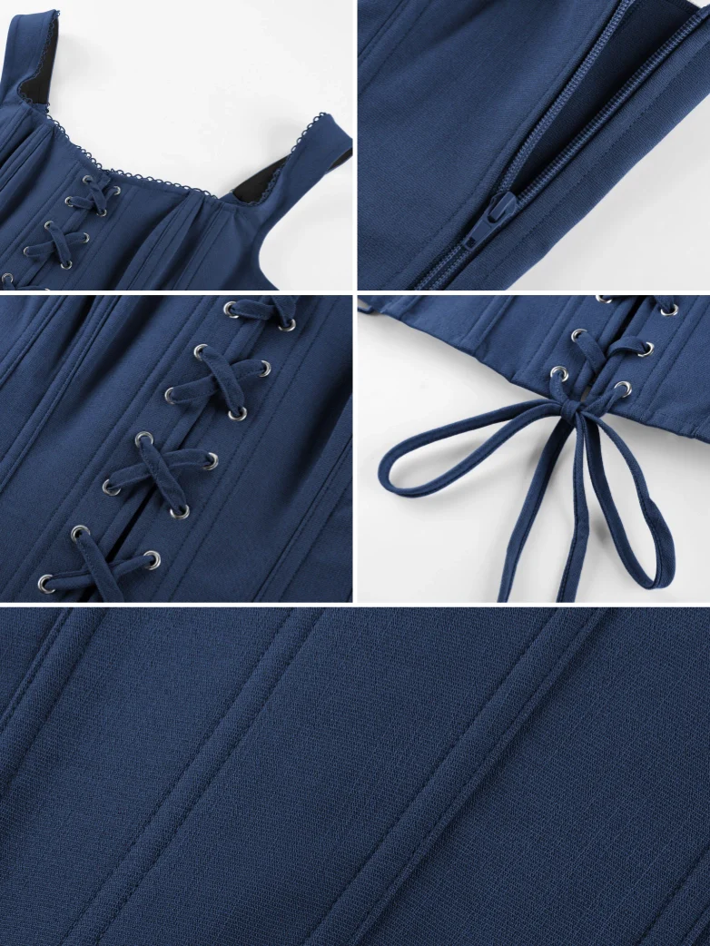 Renaissance Classic Rural Fishbone Corset Top - Image 34