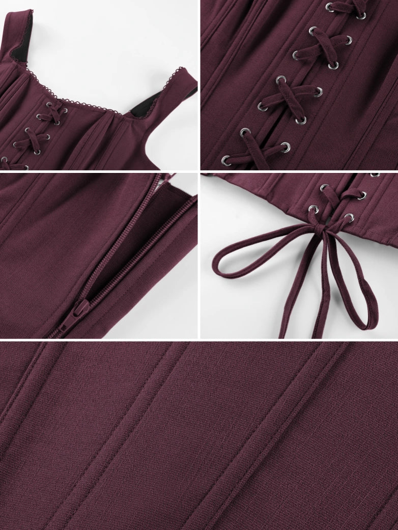 Renaissance Classic Rural Fishbone Corset Top - Image 55