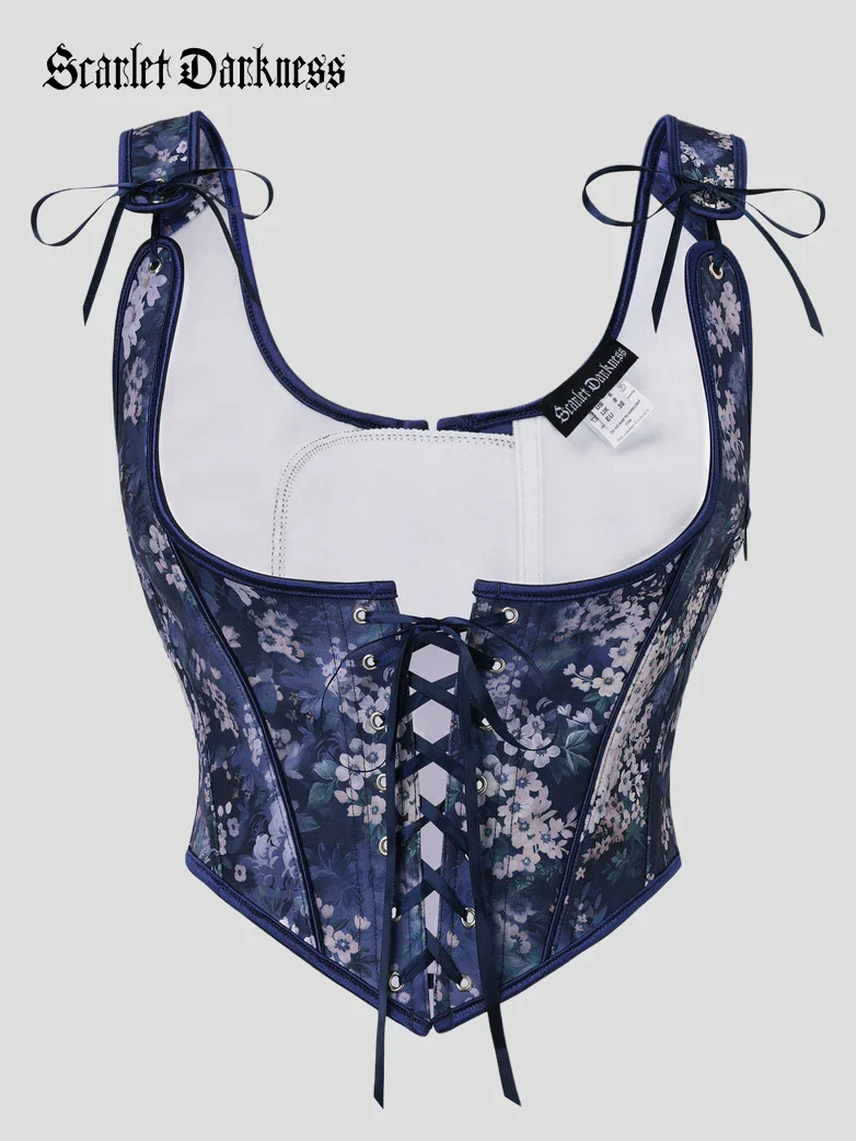 2026 Botanical Rebirth Renaissance Under-bust Corset Top - Image 24