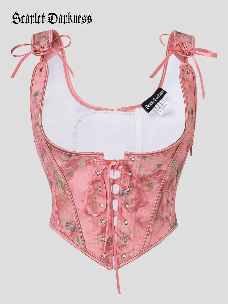 2026 Botanical Rebirth Renaissance Under-bust Corset Top - Image 28