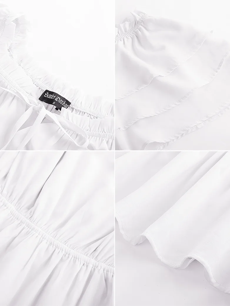 Renaissance Off Shoulder Peasant Pirate Tops - Image 14