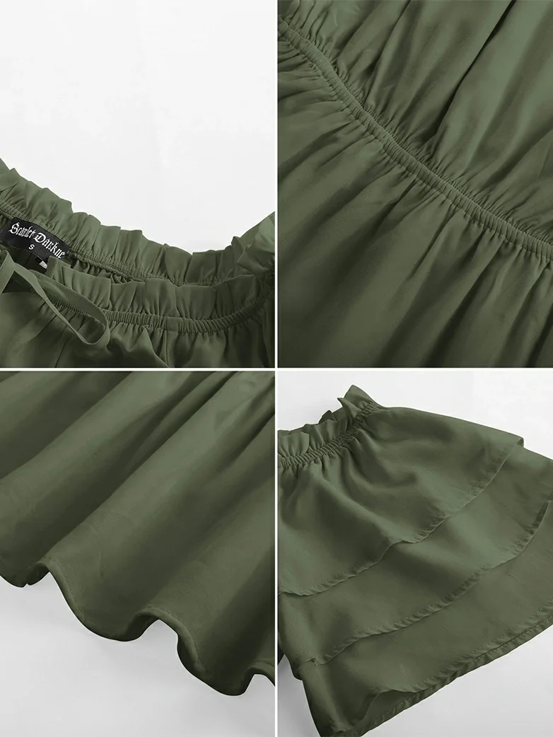 Renaissance Off Shoulder Peasant Pirate Tops - Image 48