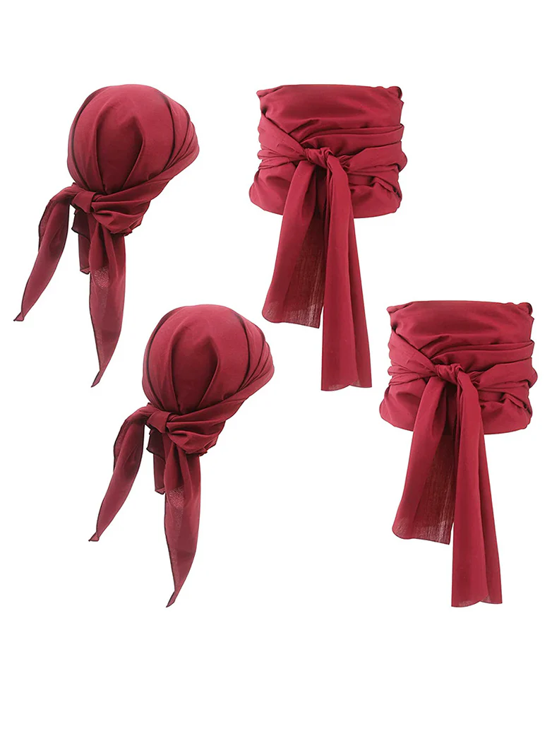 Pirate Canvas Bandana and Belt Set - Image 6