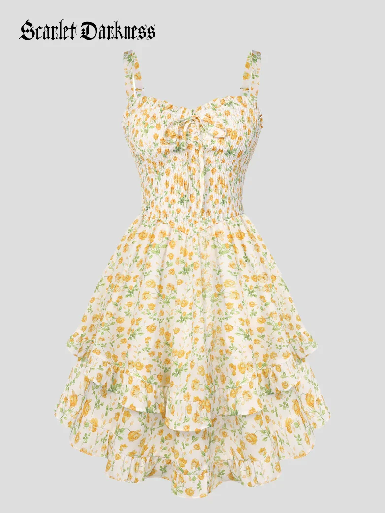 2026 Spring Tea Party Milkmaid Dresses - Image 23