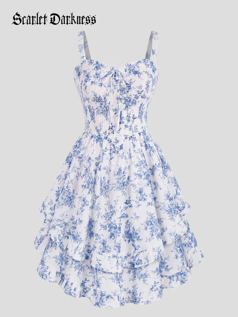 2026 Spring Tea Party Milkmaid Dresses - Image 34