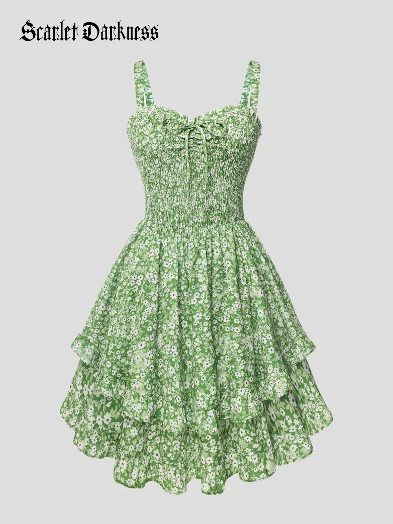 2026 Spring Tea Party Milkmaid Dresses - Image 8