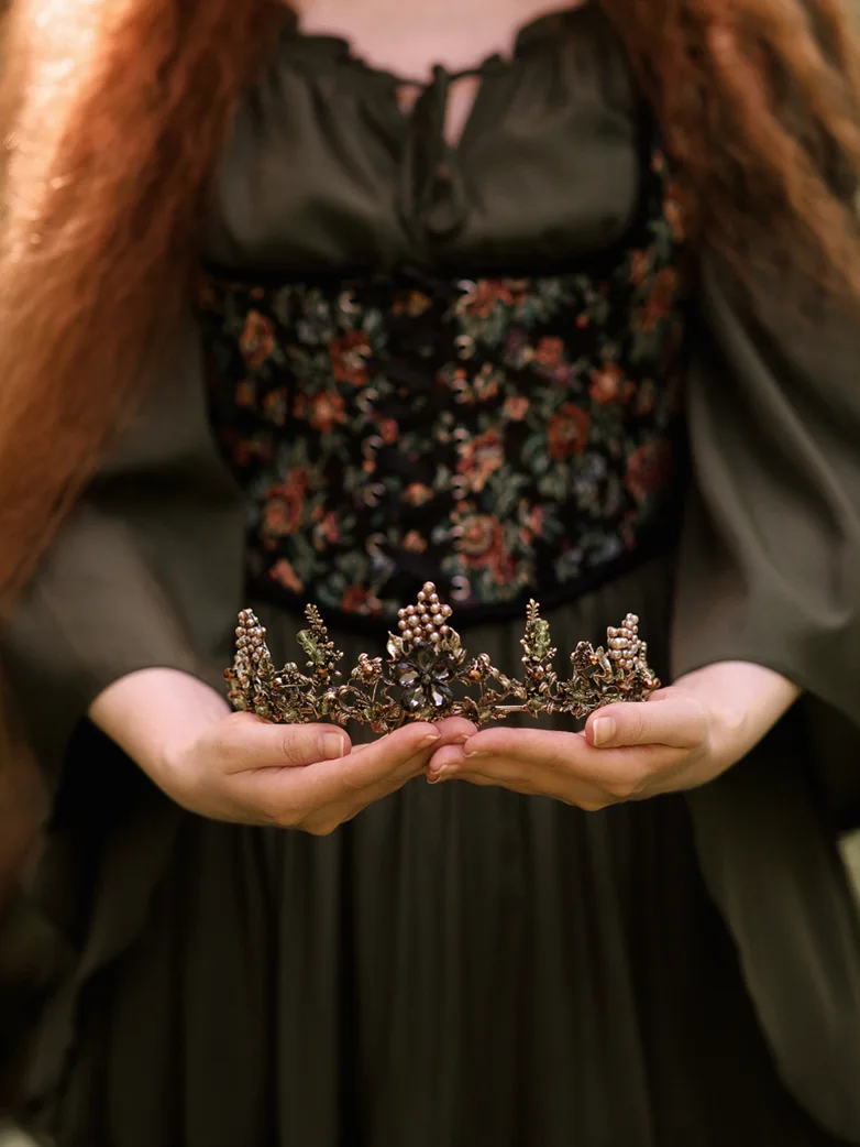 Renaissance Forest Princess Crown - Image 2