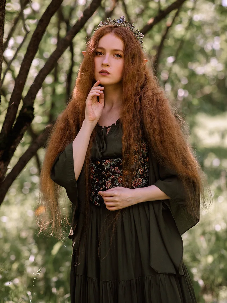 Renaissance Forest Princess Crown - Image 3