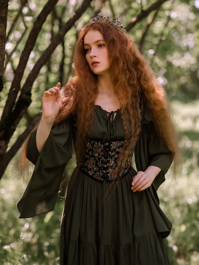 Renaissance Forest Princess Crown - Image 4
