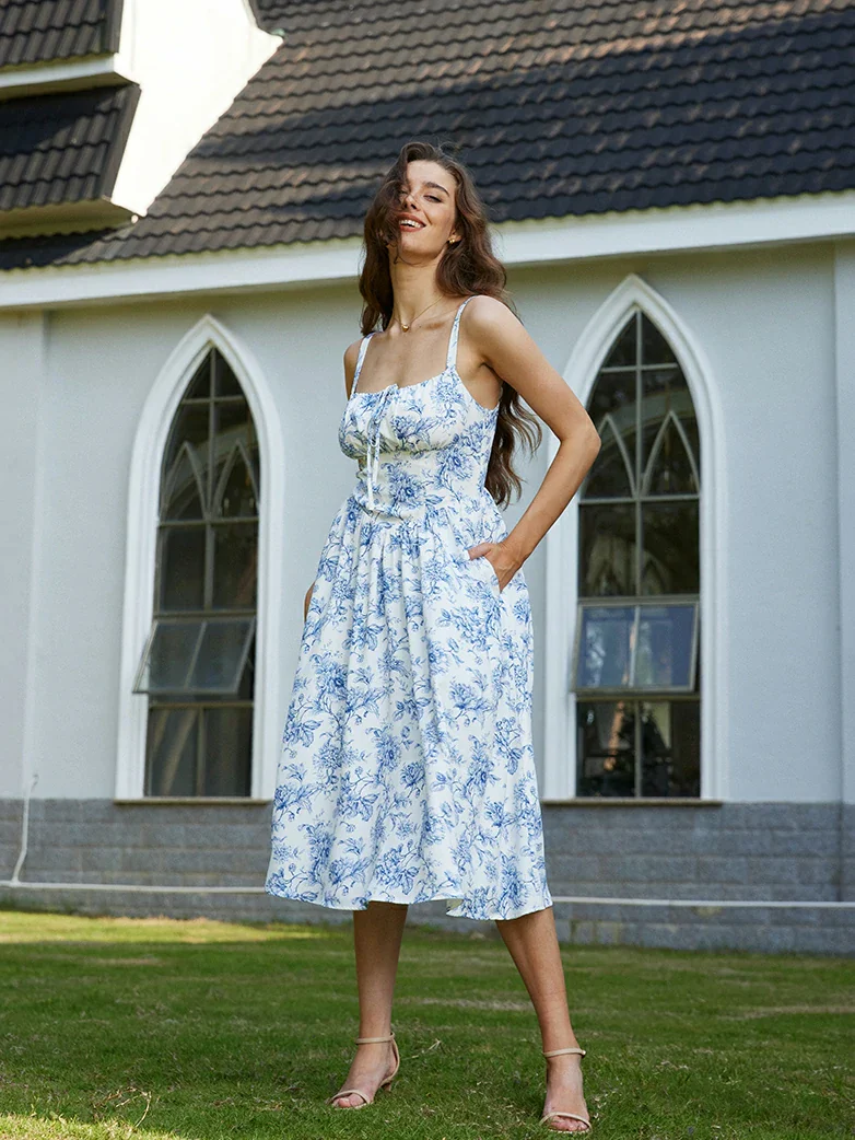 Hottest Milkmaid Women's Summer Floral Dress - Image 12