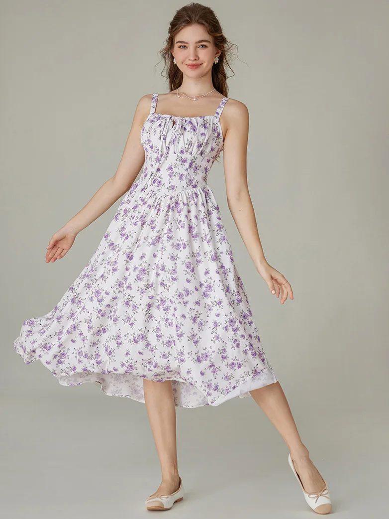 Hottest Milkmaid Women's Summer Floral Dress - Image 2