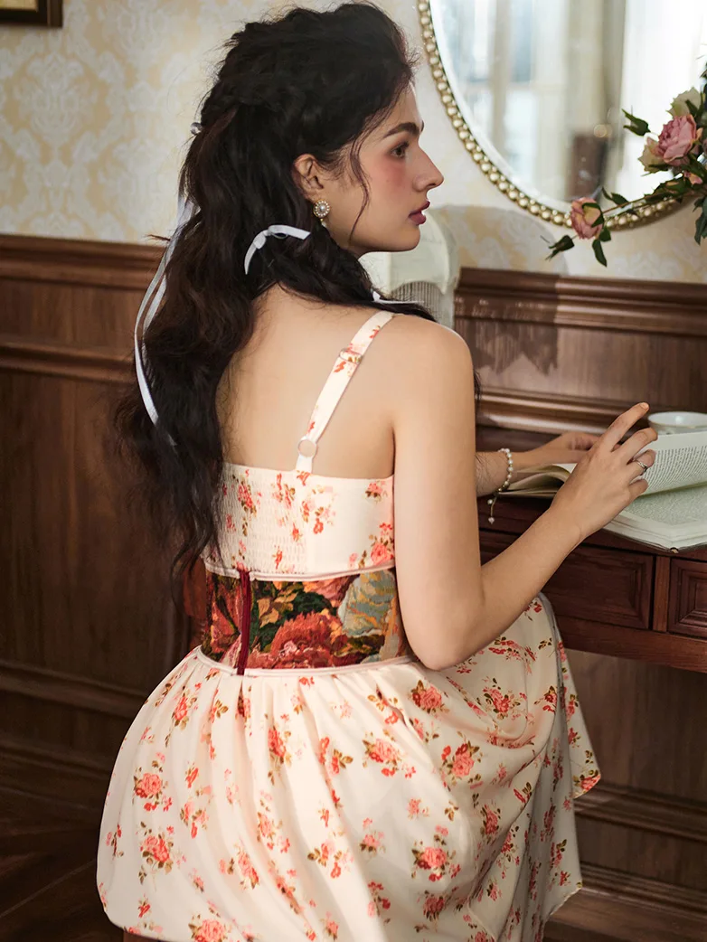 Hottest Milkmaid Women's Summer Floral Dress - Image 31
