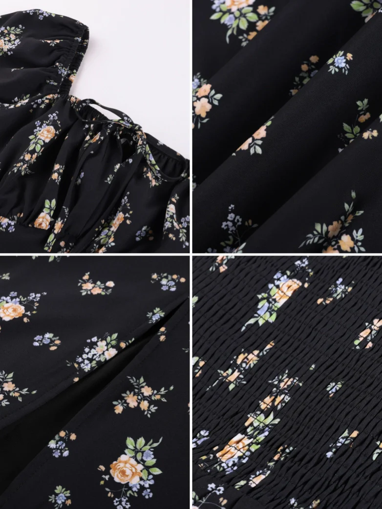 Victorian Spring Slit Party Sundress with Pockets - Image 80