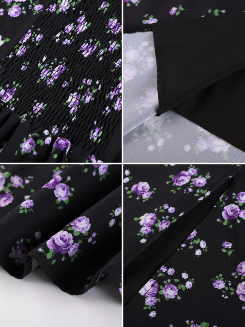 Victorian Spring Slit Party Sundress with Pockets - Image 91