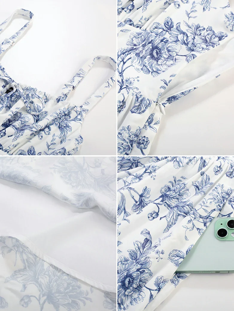Hottest Floral Milkmaid Sundress with Pockets - Image 16