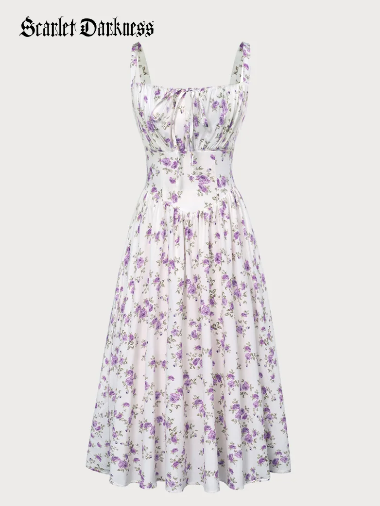 Hottest Floral Milkmaid Sundress with Pockets - Image 22