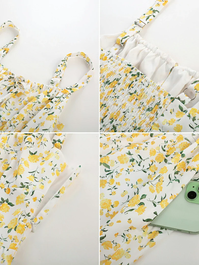 Hottest Floral Milkmaid Sundress with Pockets - Image 31