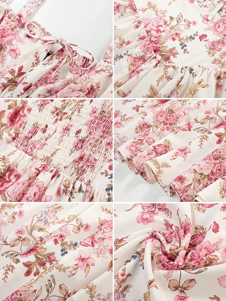 Hottest Floral Milkmaid Sundress with Pockets - Image 36