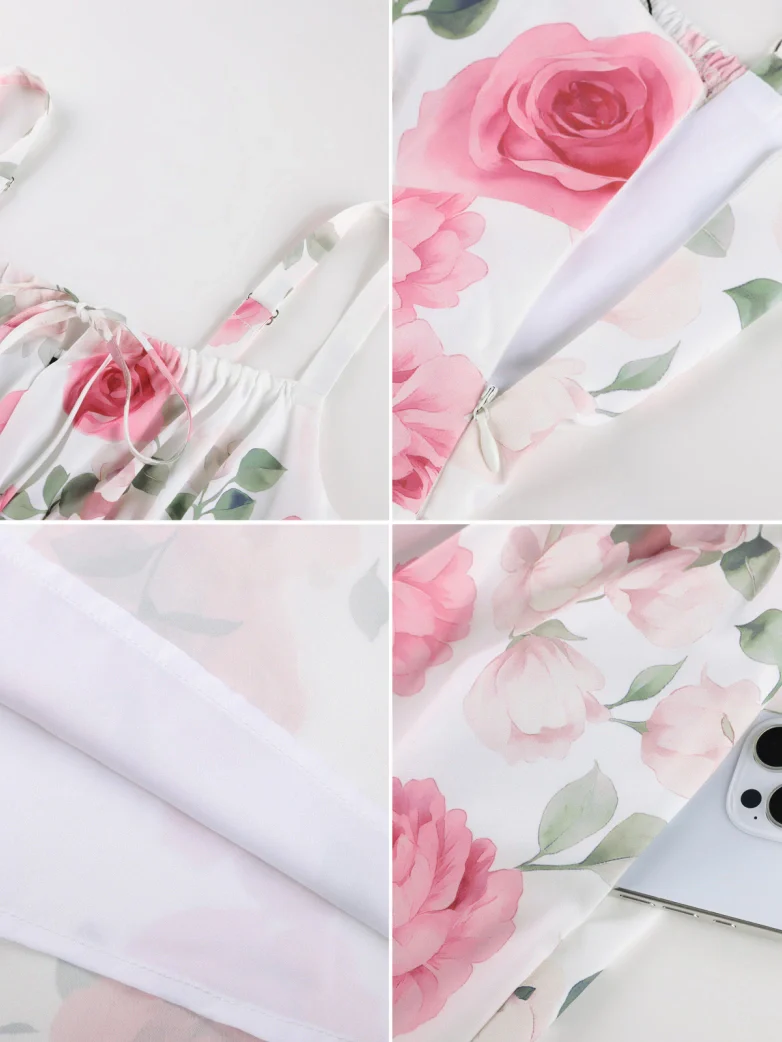 Hottest Floral Milkmaid Sundress with Pockets - Image 62