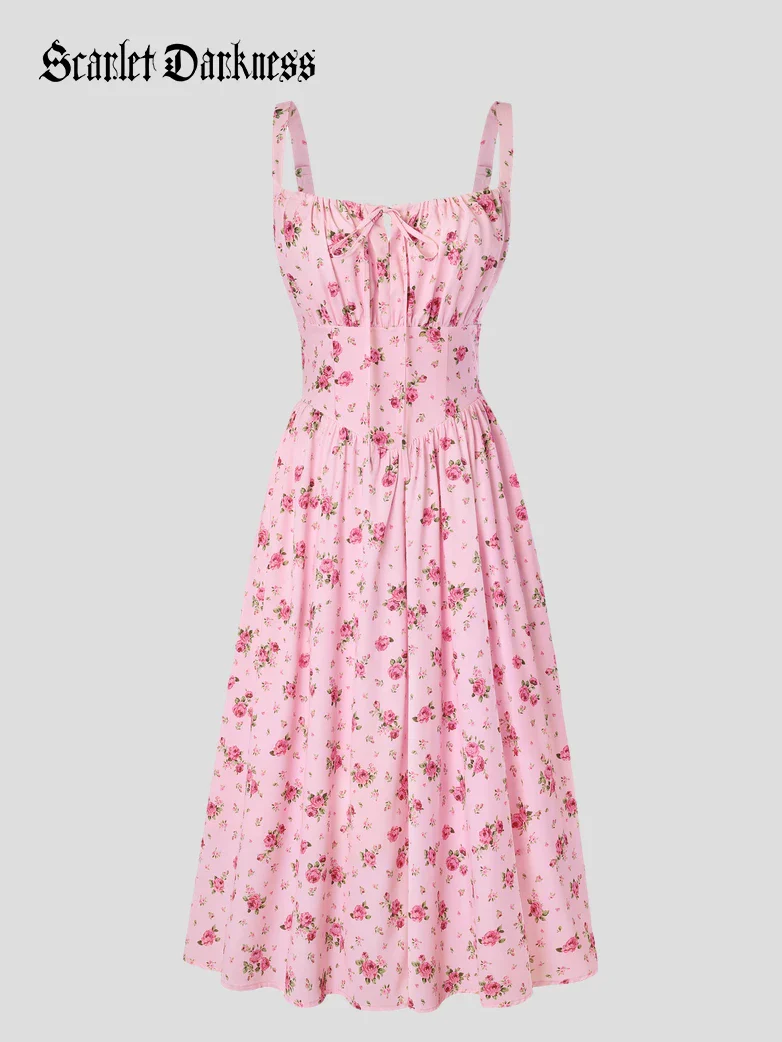 Hottest Floral Milkmaid Sundress with Pockets - Image 63