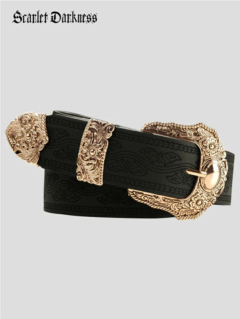 Women Bohemian Western Cowboy Belts