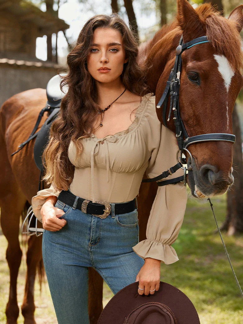Women Bohemian Western Cowboy Belts - Image 3