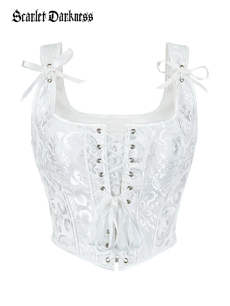 Jacquard Corset Top for Elves and Fairy Princesses - Image 11