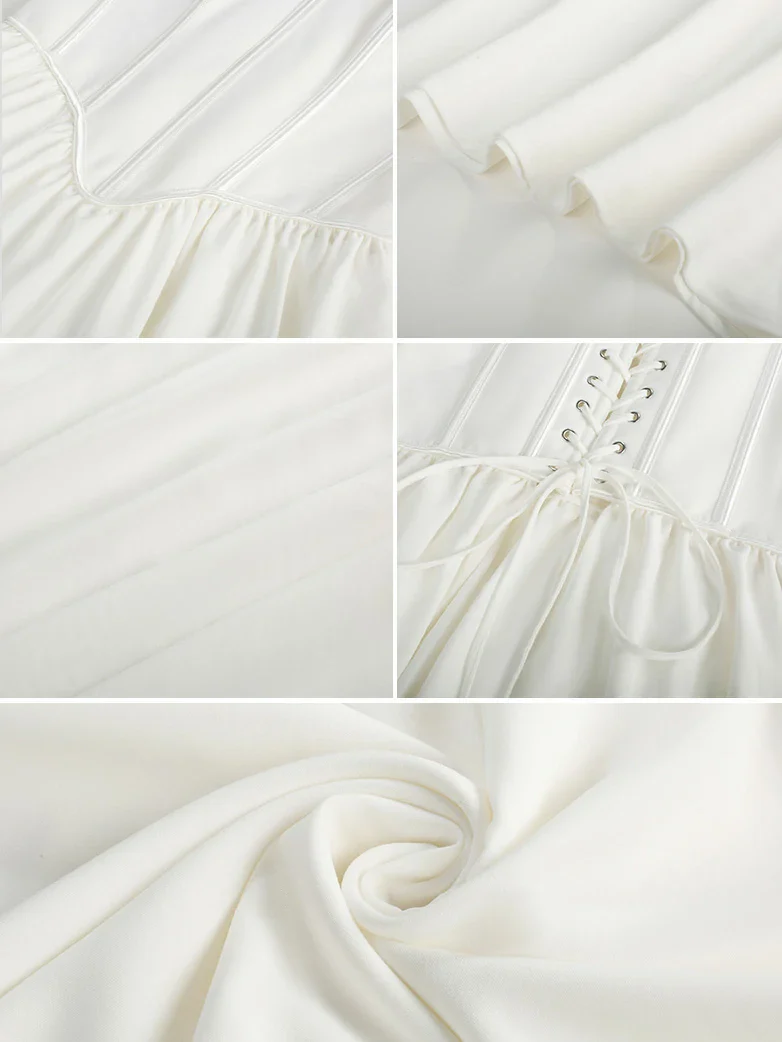 Victorian Off Shoulder Corset Bodice Maxi Dress - Image 15
