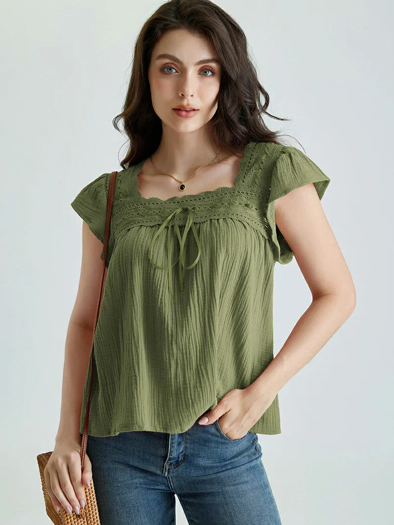 Renaissance Off the Shoulder Comfy Cotton Pirate Tops - Image 2