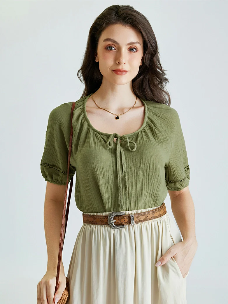 Renaissance Off the Shoulder Comfy Cotton Pirate Tops - Image 22