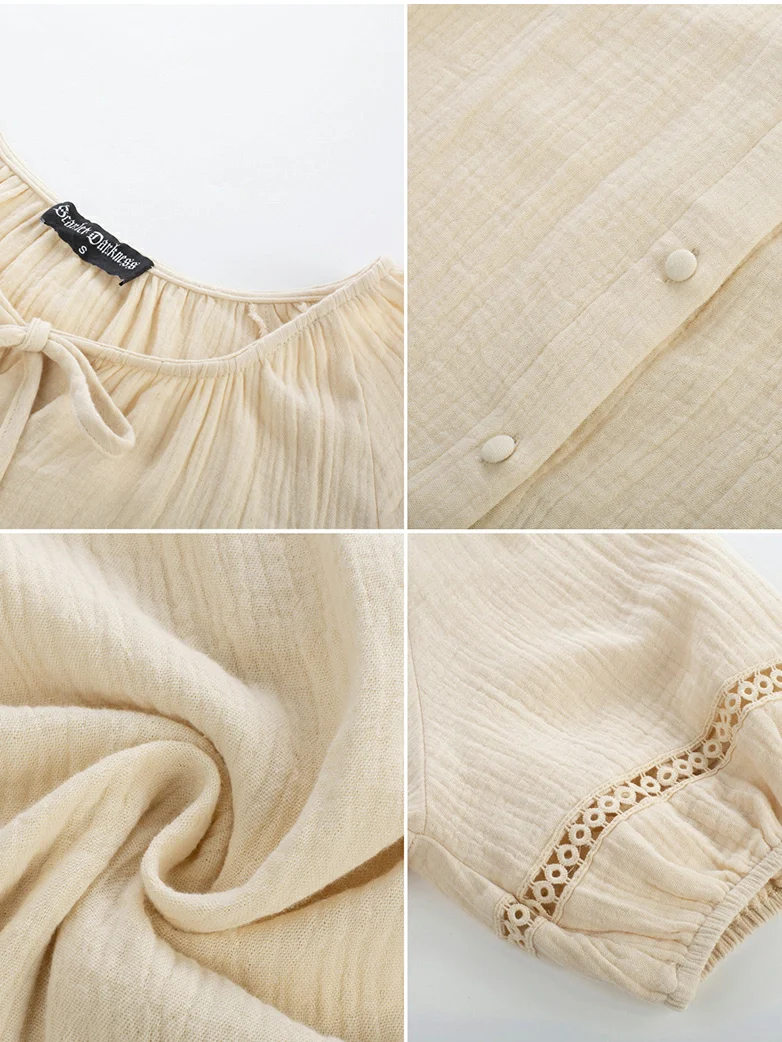 Renaissance Off the Shoulder Comfy Cotton Pirate Tops - Image 25
