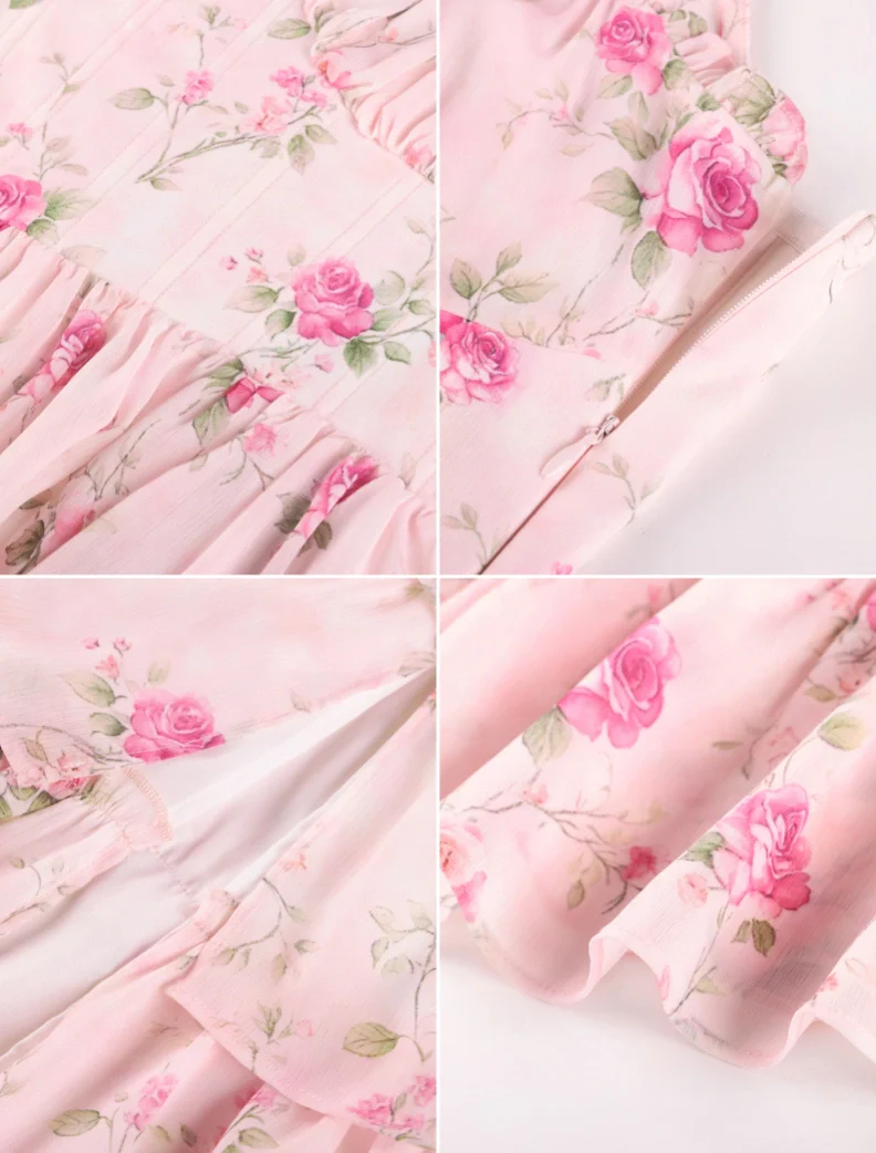 Spring Princess Bridgeton Cake Dress with 18 Bones - Image 14