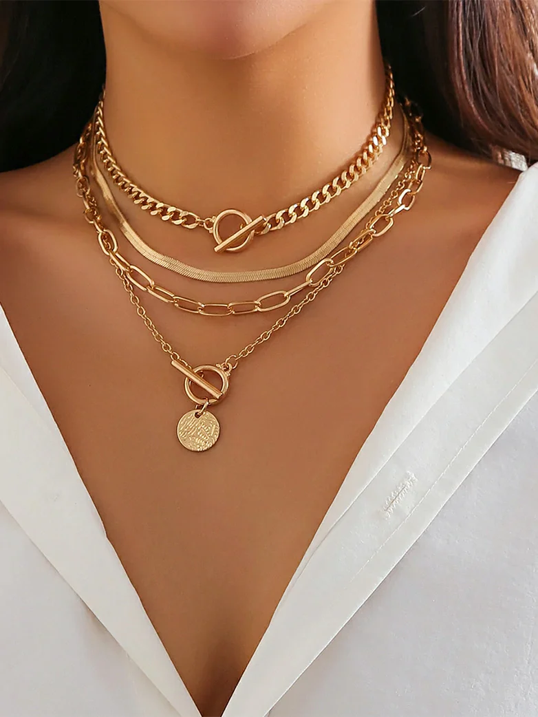 Gothic Fashion Layed Necklace - Image 3