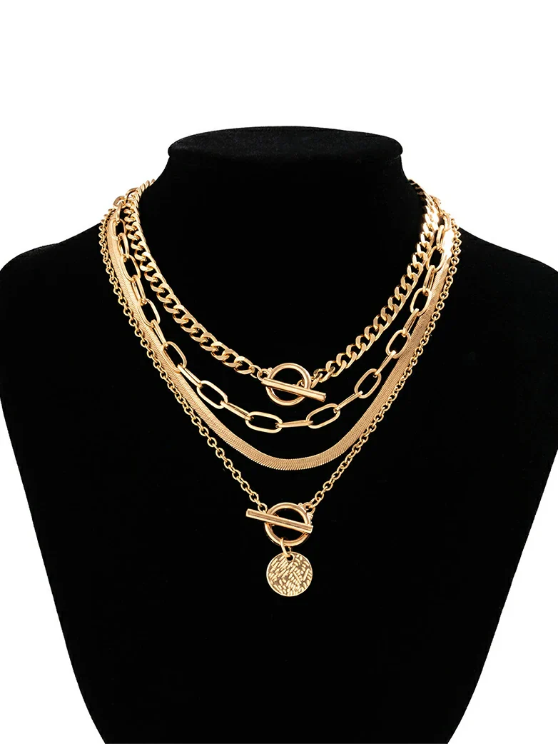 Gothic Fashion Layed Necklace - Image 4
