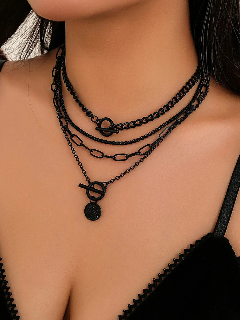Gothic Fashion Layed Necklace - Image 6
