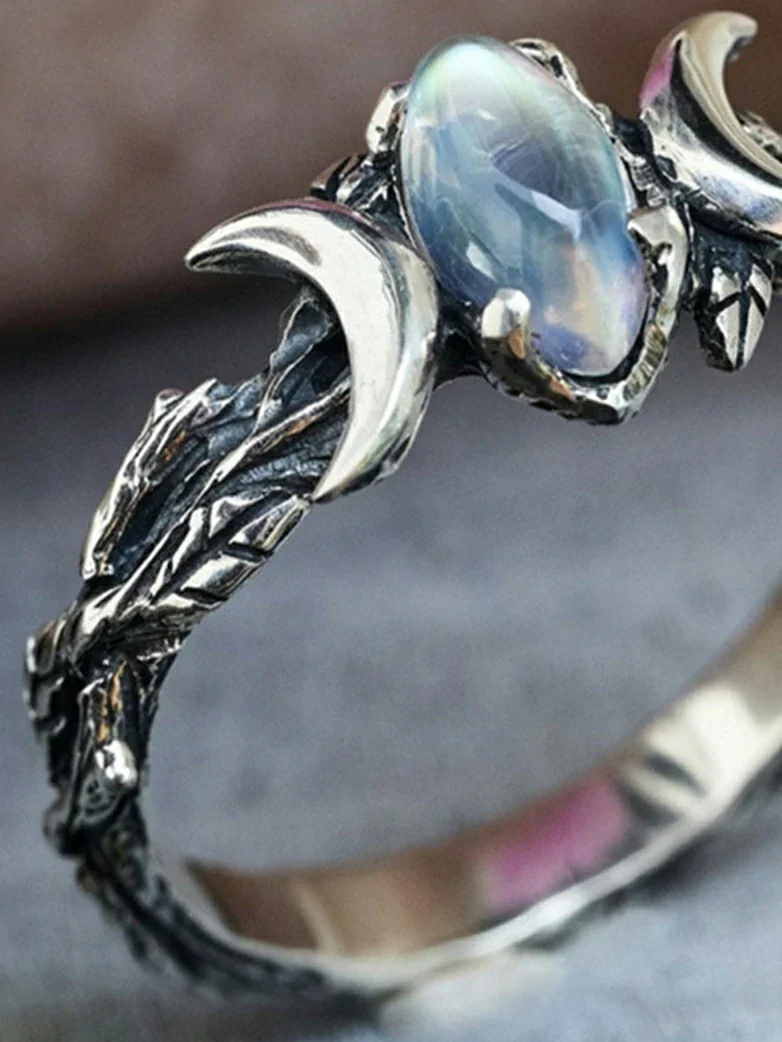 Renaissance Gemstone Open Ring - Image 3