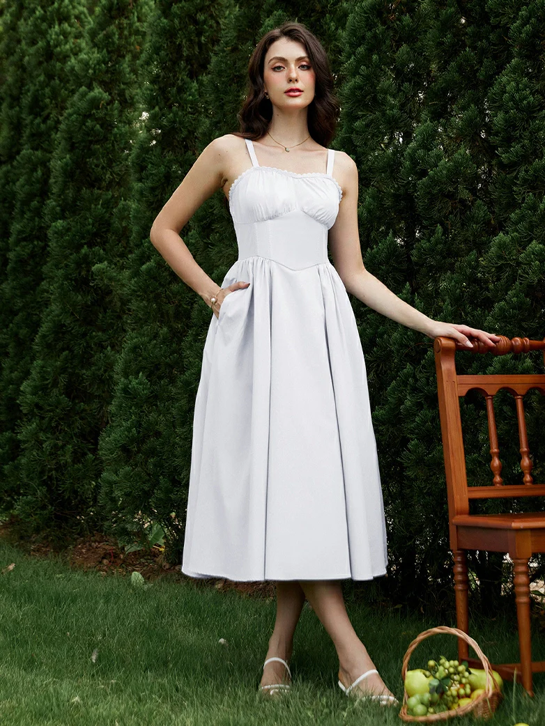 Emily in Paris Pocket Corset Dress for Wedding - Image 10