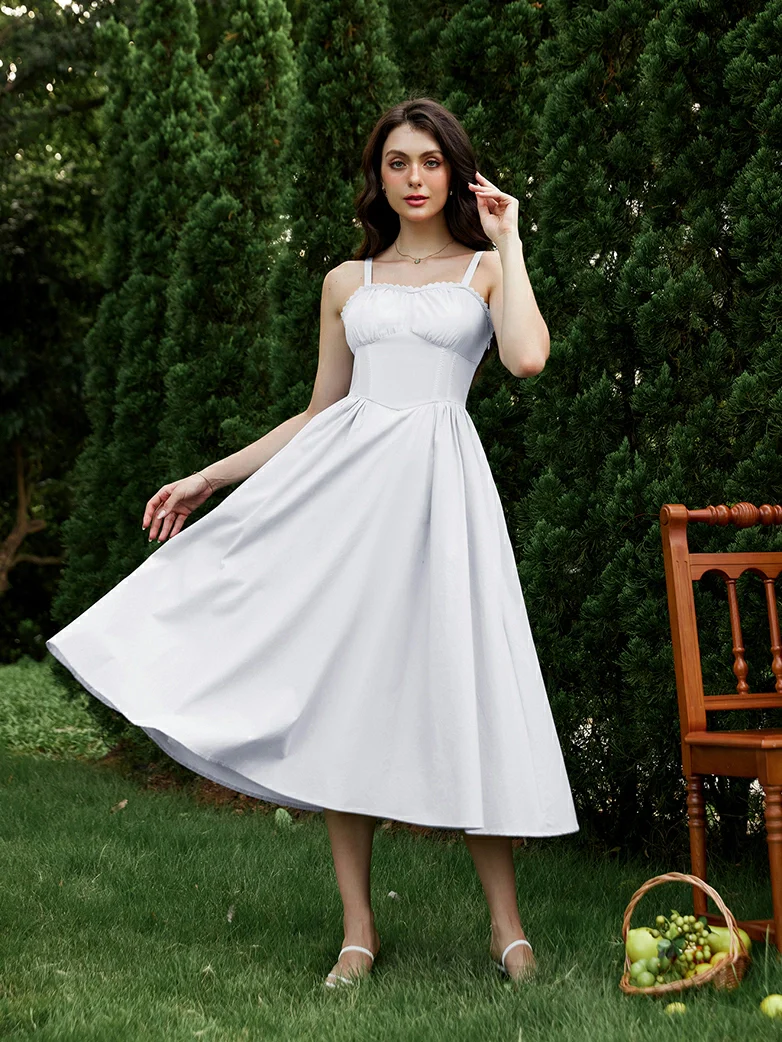 Emily in Paris Pocket Corset Dress for Wedding - Image 13