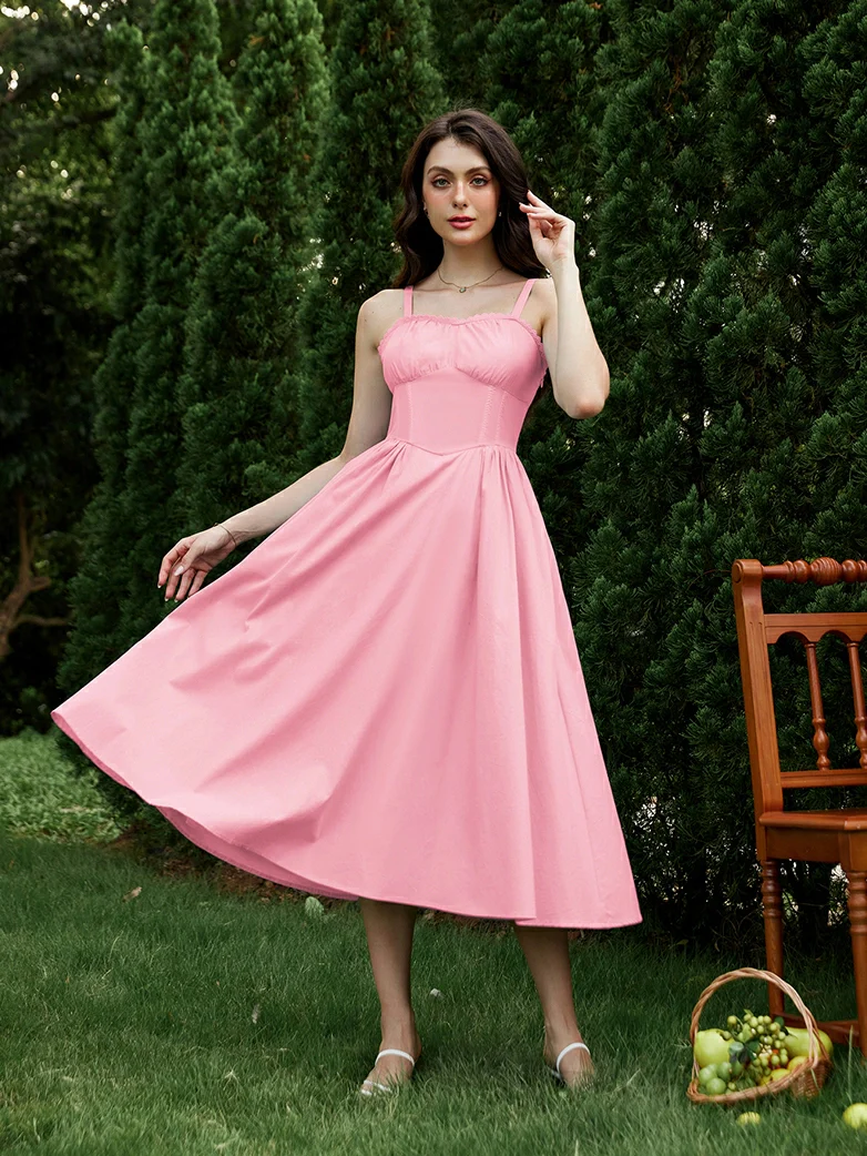 Emily in Paris Pocket Corset Dress for Wedding - Image 18