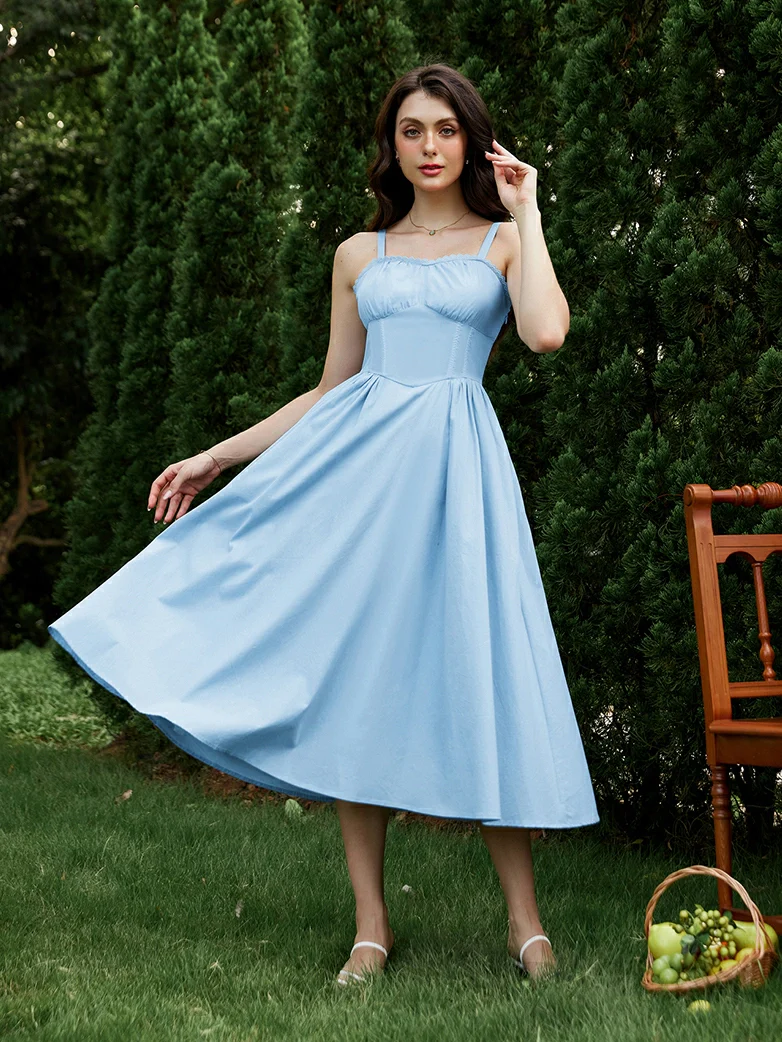 Emily in Paris Pocket Corset Dress for Wedding - Image 3