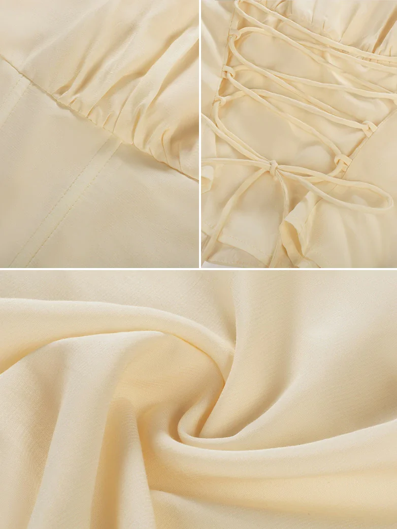 Off Shoulder Long Sleeve Boned Waist Corset Tops - Image 47