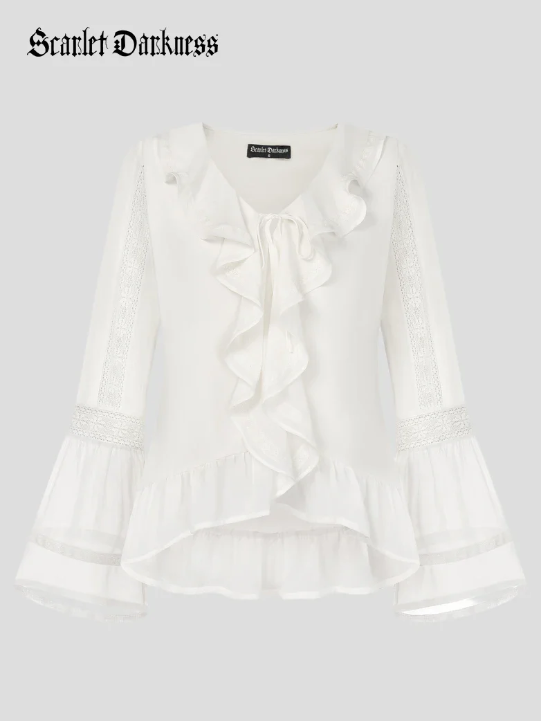 Renaissance Pirate Shirts High-Lo Hem Tops - Image 16