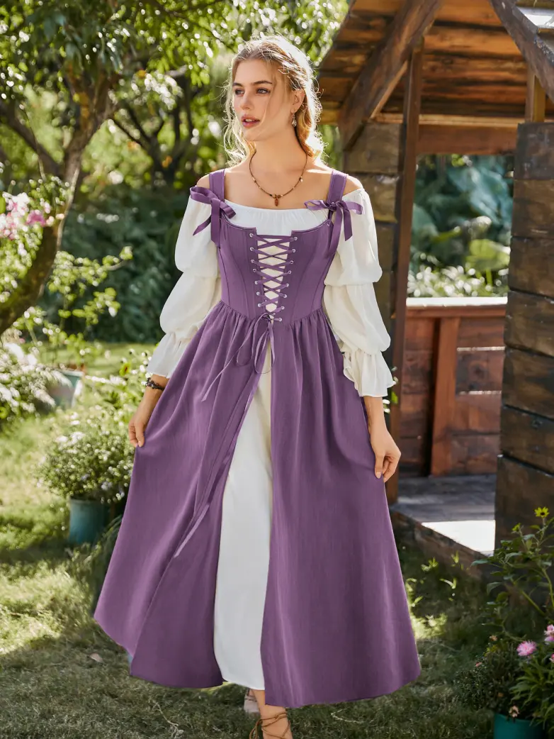 Women Renaissance Classic Characters 2pcs Set Costume - Image 16